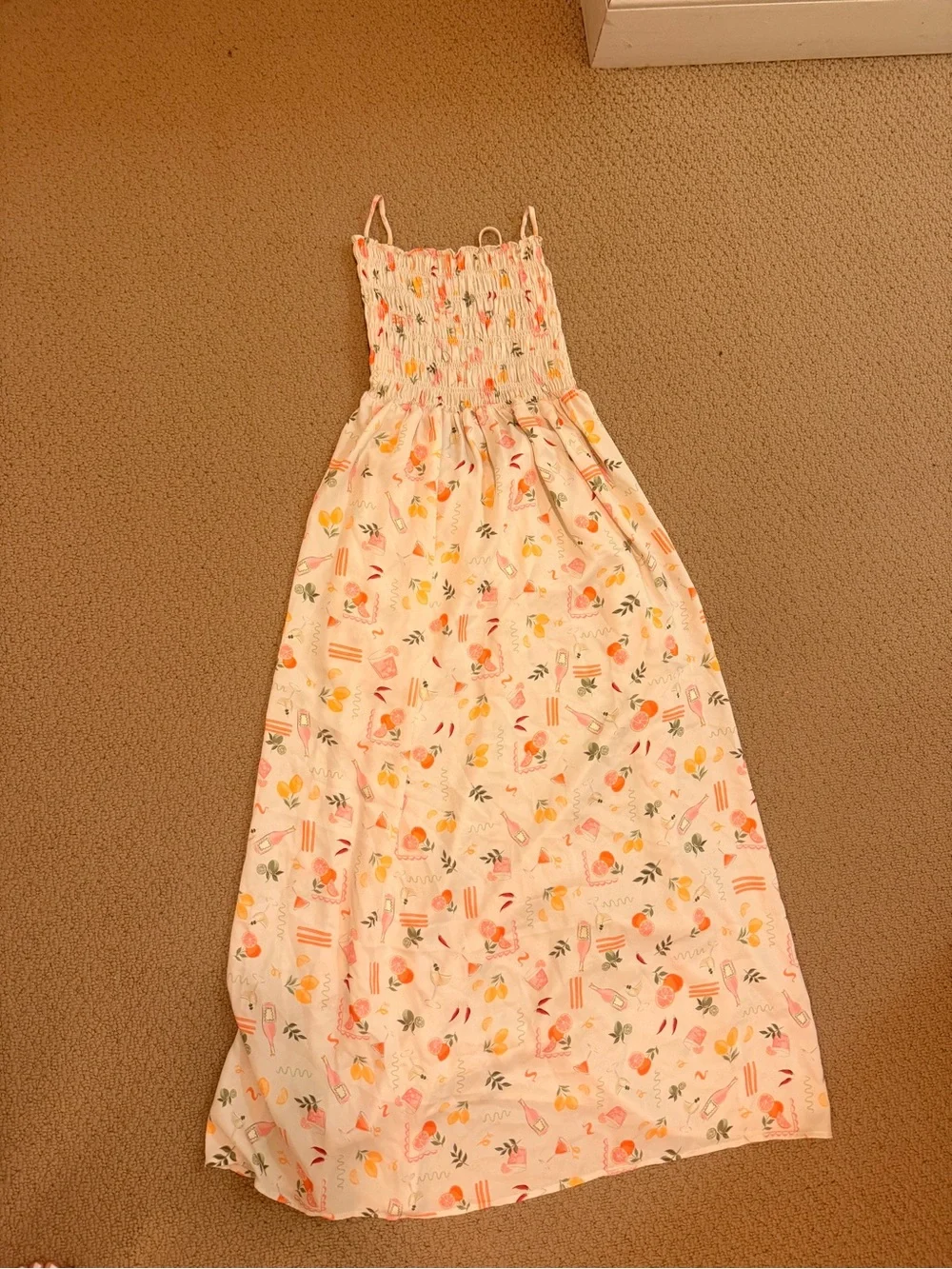Shop RESA maxi dress summer tie back